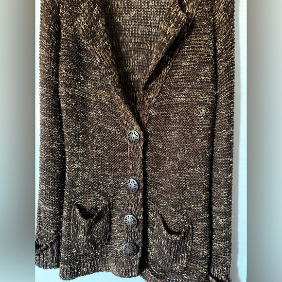 XL BCBG Brown Cardigan - Picture 12 of 15